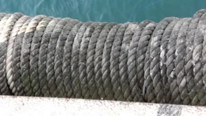 Texture de cordage maritime en gros plan, photographie d’art de François Bouthors