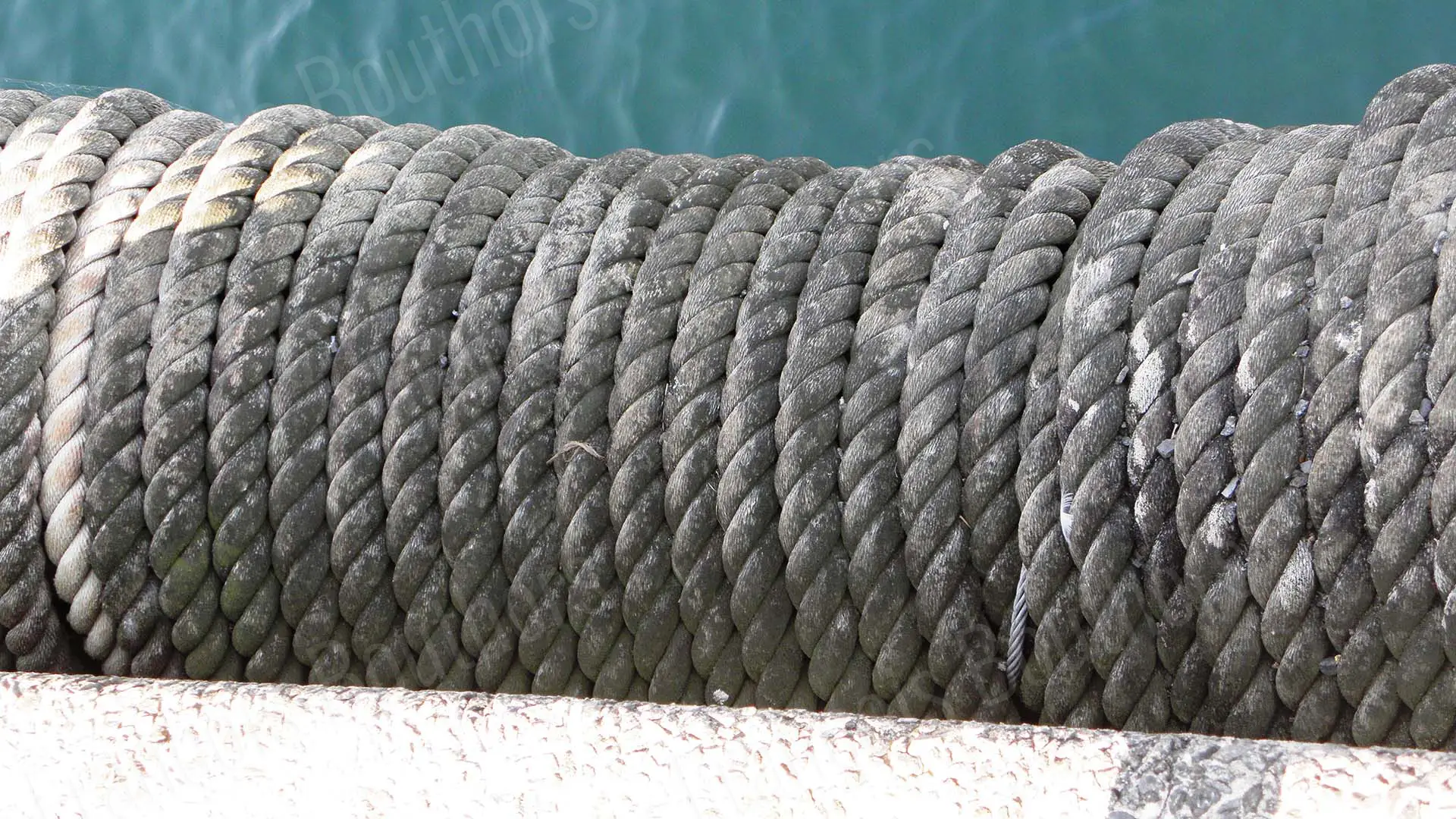 Texture de cordage maritime en gros plan, photographie d’art de François Bouthors